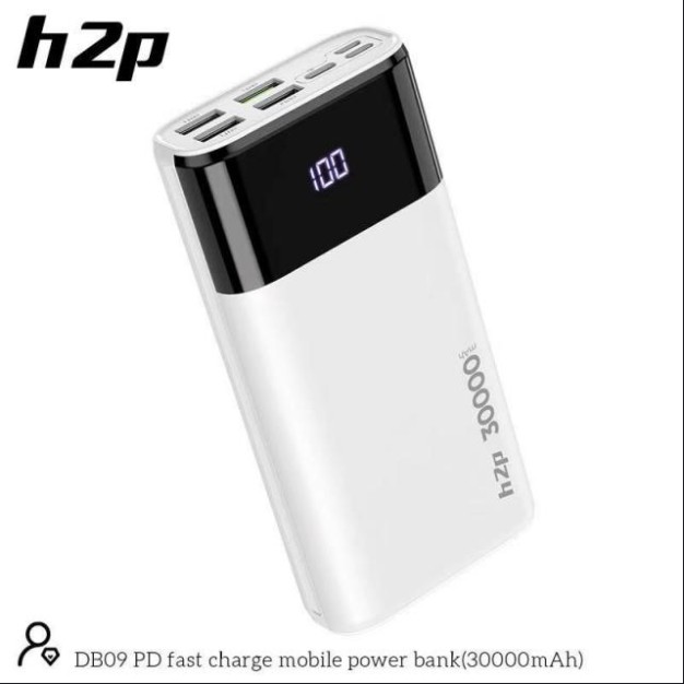 Pin Sạc Dự Phòng 30000mAh Sạc Nhanh 18W Hoco DB09 Hỗ Trợ 4 Cổng USB - BẢO HÀNH CHÍNH HÃNG 12 Tháng