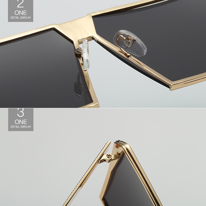 kính râm nam nữ gọng vuông, mắt kính mát thời trang chống uv400 K301 thu_sam_shop | BigBuy360 - bigbuy360.vn