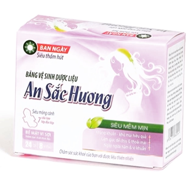 Băng vệ sinh dược liệu an sắc hương,