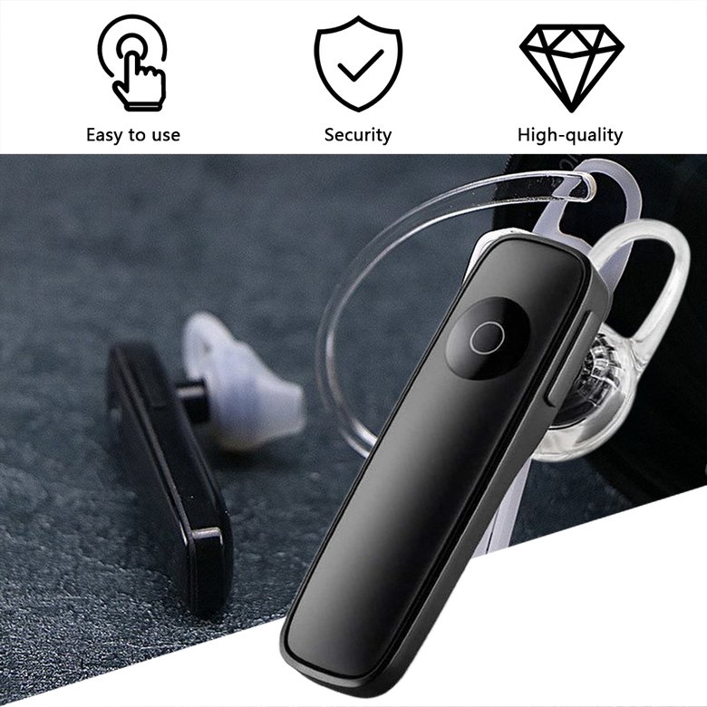 Tai nghe bluetooth 4.0 không dây M165 hỗ trợ chế độ rảnh tay cho tất cả các loại điện thoại