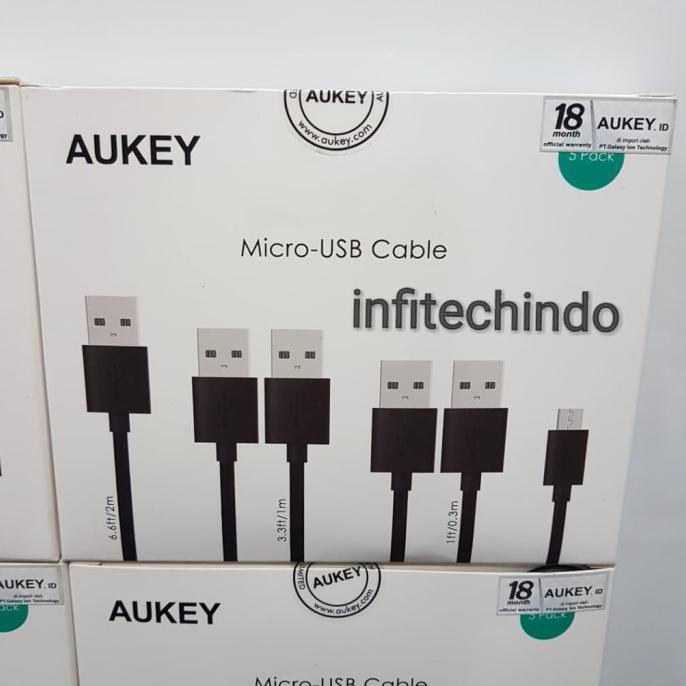 Cáp Sạc Nhanh Aukey Cb-D5 (Content 5) Micro Usb