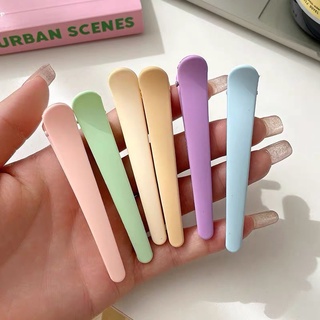 1 kẹp tóc mỏ vịt màu pastel phong cách hàn quốc siêu xịn xò - nhiều màu