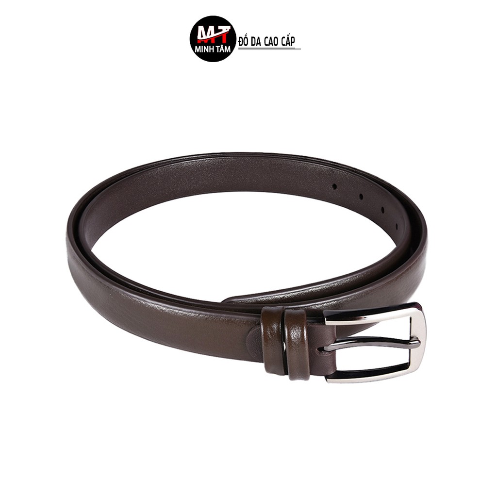 Thắt lưng nữ Minh Tâm da bò MT334-08 , tặng 1 đinh đục lỗ