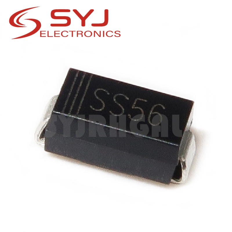Phụ tùng thay thế Diode Ss56 Do-214Ac Sr560 Ss56B 60V 5A Sma Smd 20 cái / bộ