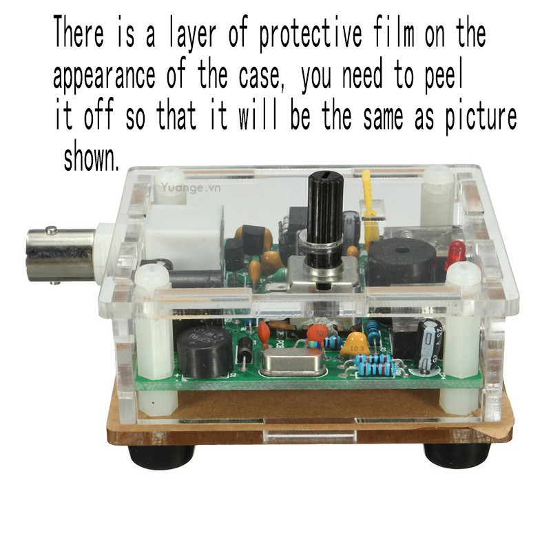 Quần đùi lắp ráp thời trang DC 9-13.8v s-pixie CW qrp 7.023mhz + Case