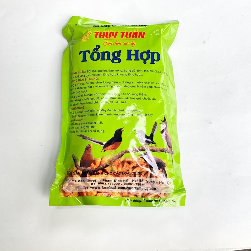 Cám chim tổng hợp Thúy Tuấn cao cấp - Thức ăn cho chim tổng hợp Thúy Tuấn giá rẻ