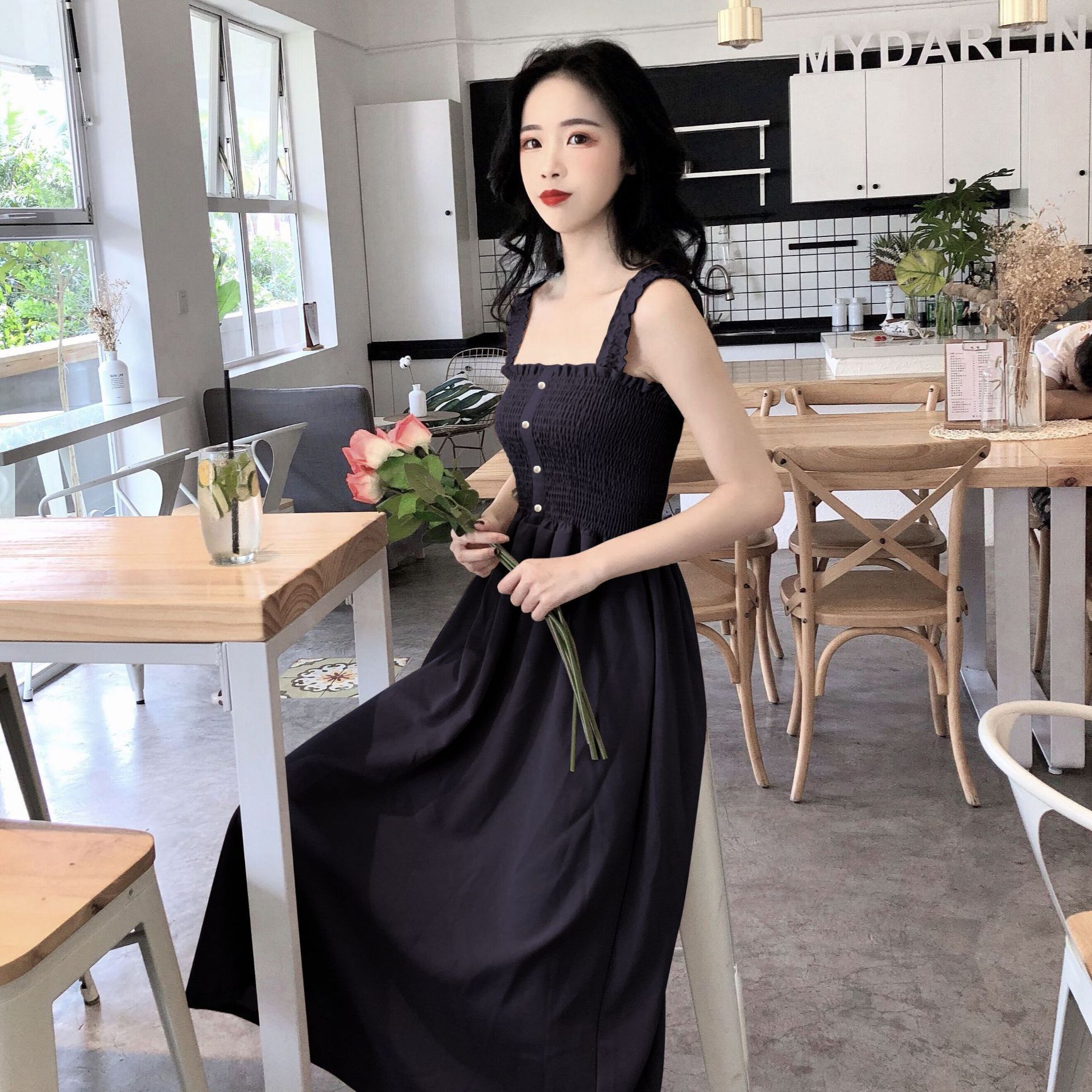 Thời trang mùa hè mới năm 2021 váy dài nữ gợi cảm | BigBuy360 - bigbuy360.vn