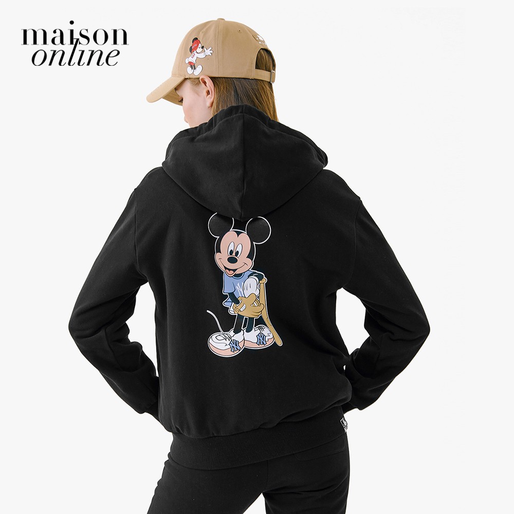 [Mã FAMALLT5 giảm 15% đơn 150K] MLB - Áo hoodie phối zip hình mickey MLB x Disney 31TRK1031-50L