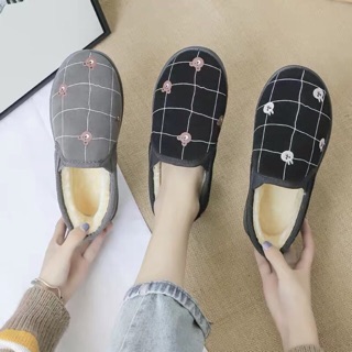 Giày lót lông ảnh thật tự chụp