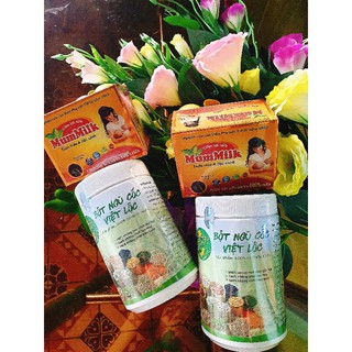 Combo lợi sữa (1kg ngũ cốc+ 2 hộp cốm)