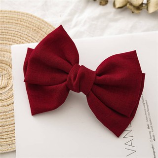 Kẹp tóc nơ vintage đón giáng sinh