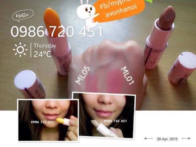 Son đổi màu Avon Color Magic