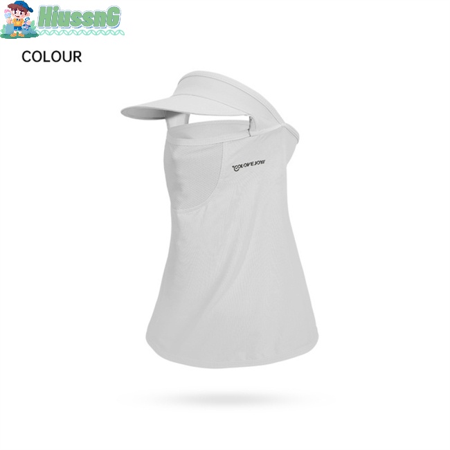 Khẩu Trang Lụa Mát Thoáng Khí Che Phủ Cổ Và Cổ Chống Nắng Thoáng Khí Cho Nữ Chơi Golf