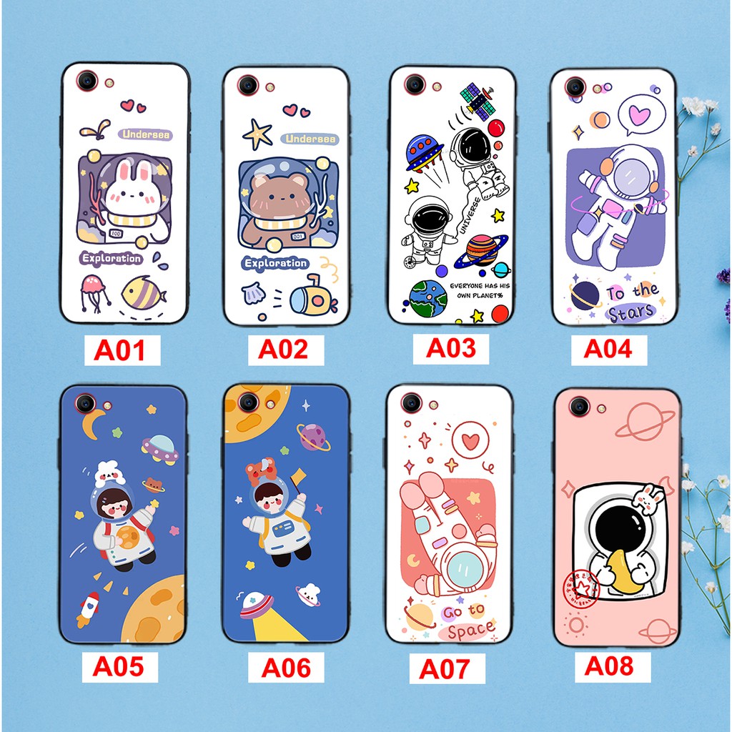 ỐP LƯNG OPPO REALME 1-OPPO F7 YOUTH IN HÌNH PHI HÀNH GIA CỰC CUTE