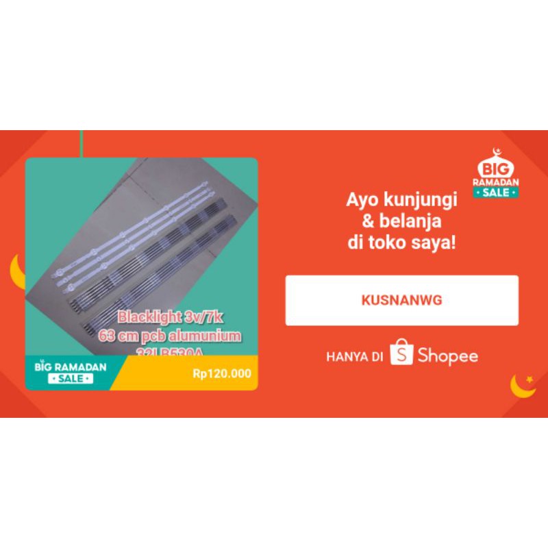 Đèn Led Chiếu Hậu Cho Tv Lg 32lb530 32Lf530 bl