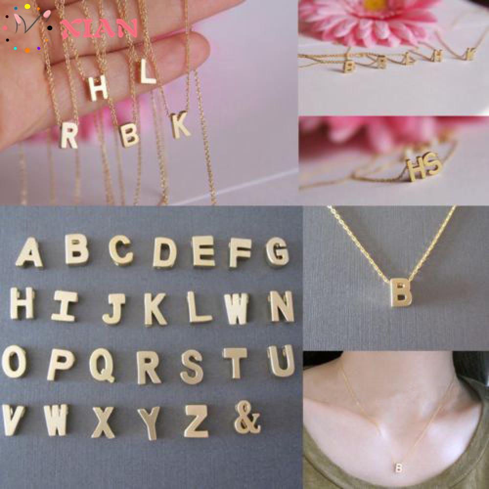 (Hàng Mới Về) Mặt vòng cổ Khắc Chữ Tiếng Anh Thời Trang Cho Nữ