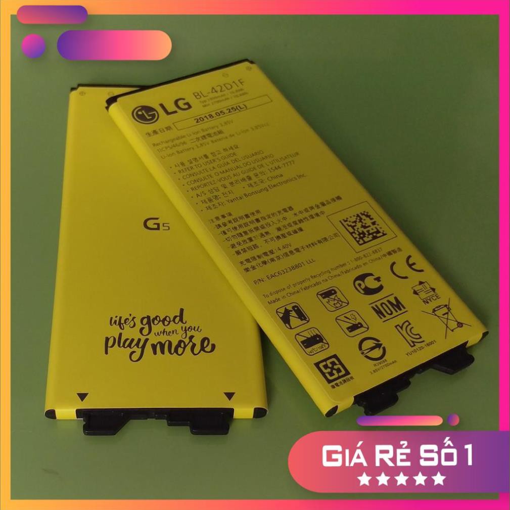 Sale giá rẻ Free ship  Pin theo máy LG G5 (BL-42D1F) 2800 mAh - PIN CHUAN