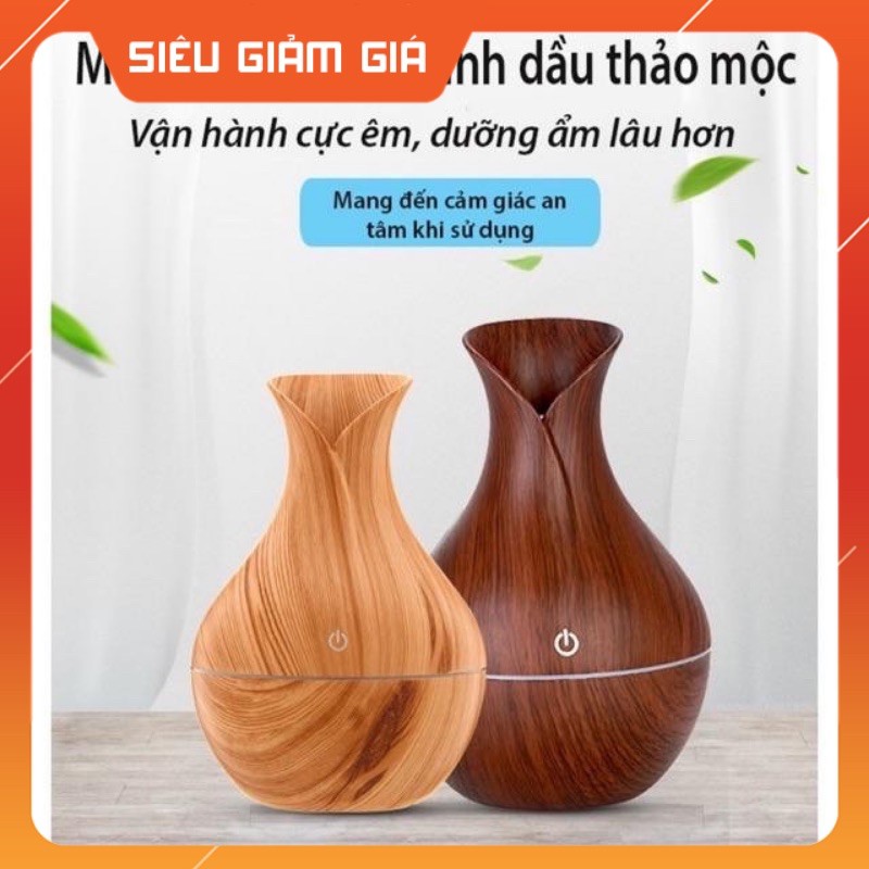 [HÀNG CHẤT LƯỢNG] MÁY KHUYẾN TÁN TINH DẦU HÌNH LỌ HOA HÀNG CAO CẤP