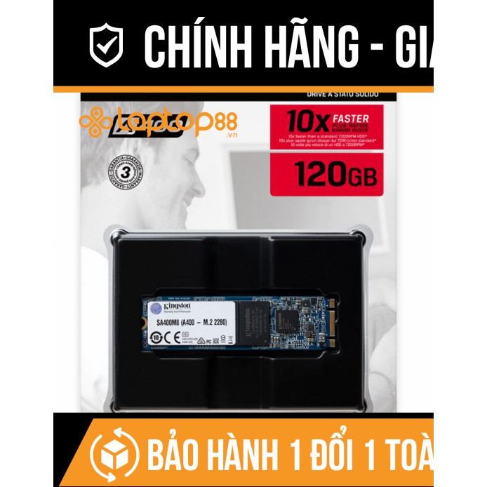 Ổ cứng SSD M.2 2280 Kingston SA400M8 / SNS8180S3 SATA III HÀNG CHÍNH HÃNG BH 36 THANG | WebRaoVat - webraovat.net.vn