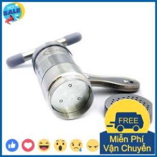 Máy Làm Bún, Mỳ Tươi Tại Nhà Bằng Inox, Tặng Kèm Bộ 5 Size Bún