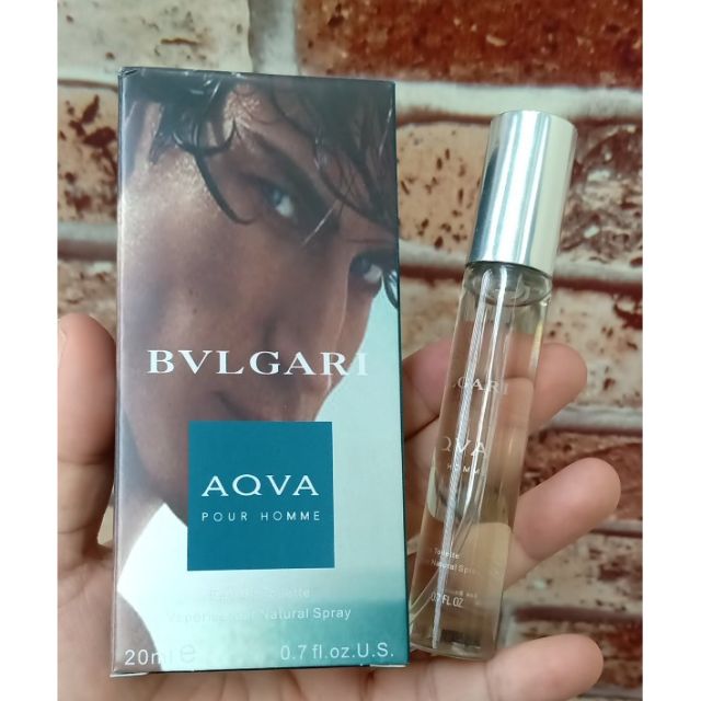 (20ml) Nước Hoa Nam Bvlgari Aqva pour Homme