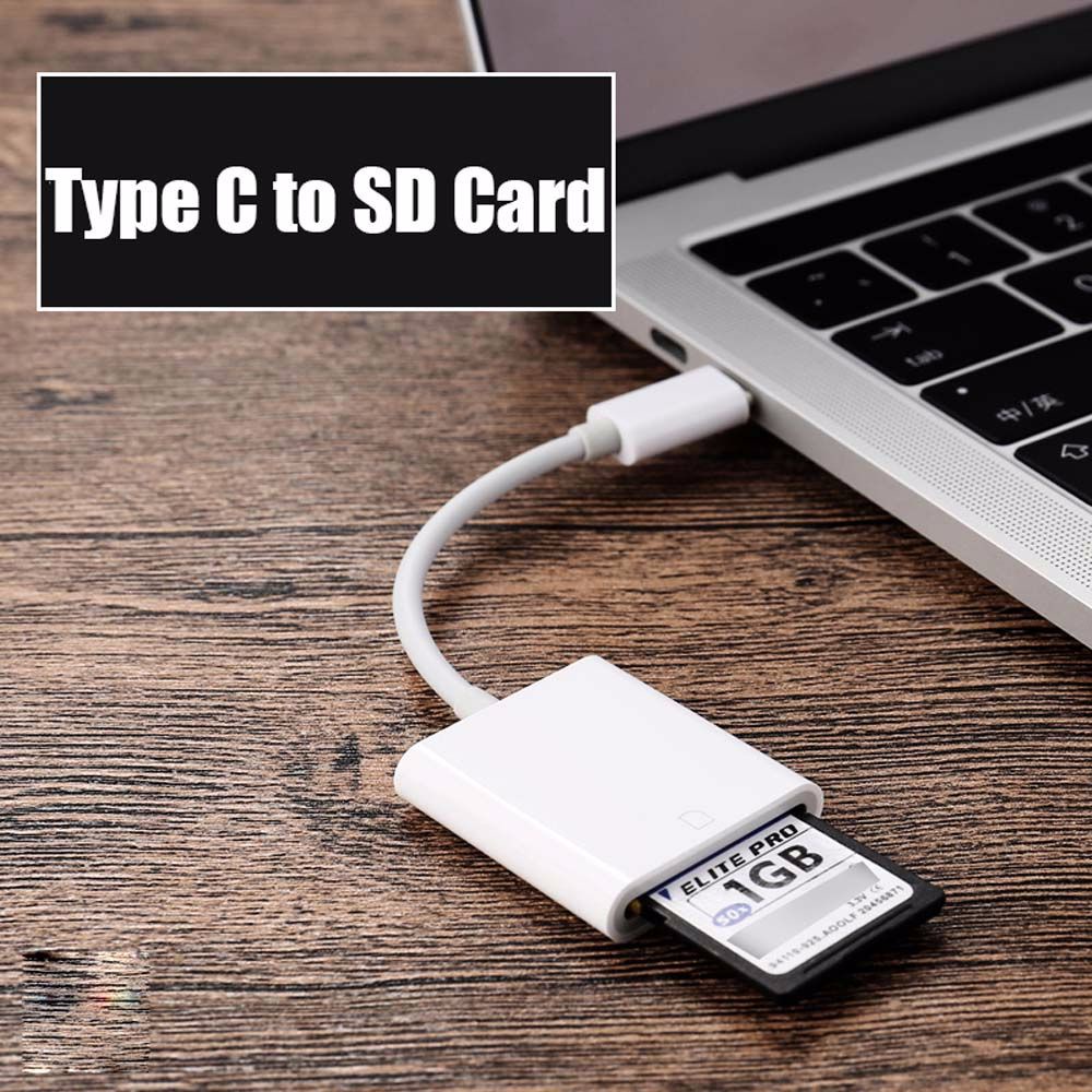 Đầu đọc thẻ nhớ OTG USB C sang SD SDXC OTG USB 3.1 Type C đa năng