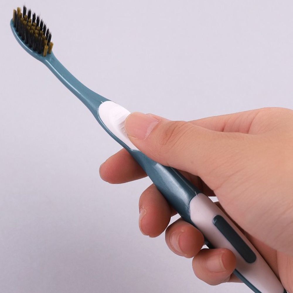 [Hàng mới về] Bàn chải đánh răng hình chữ U bằng nhựa PP mềm nhiều màu bắt mắt cho nữ