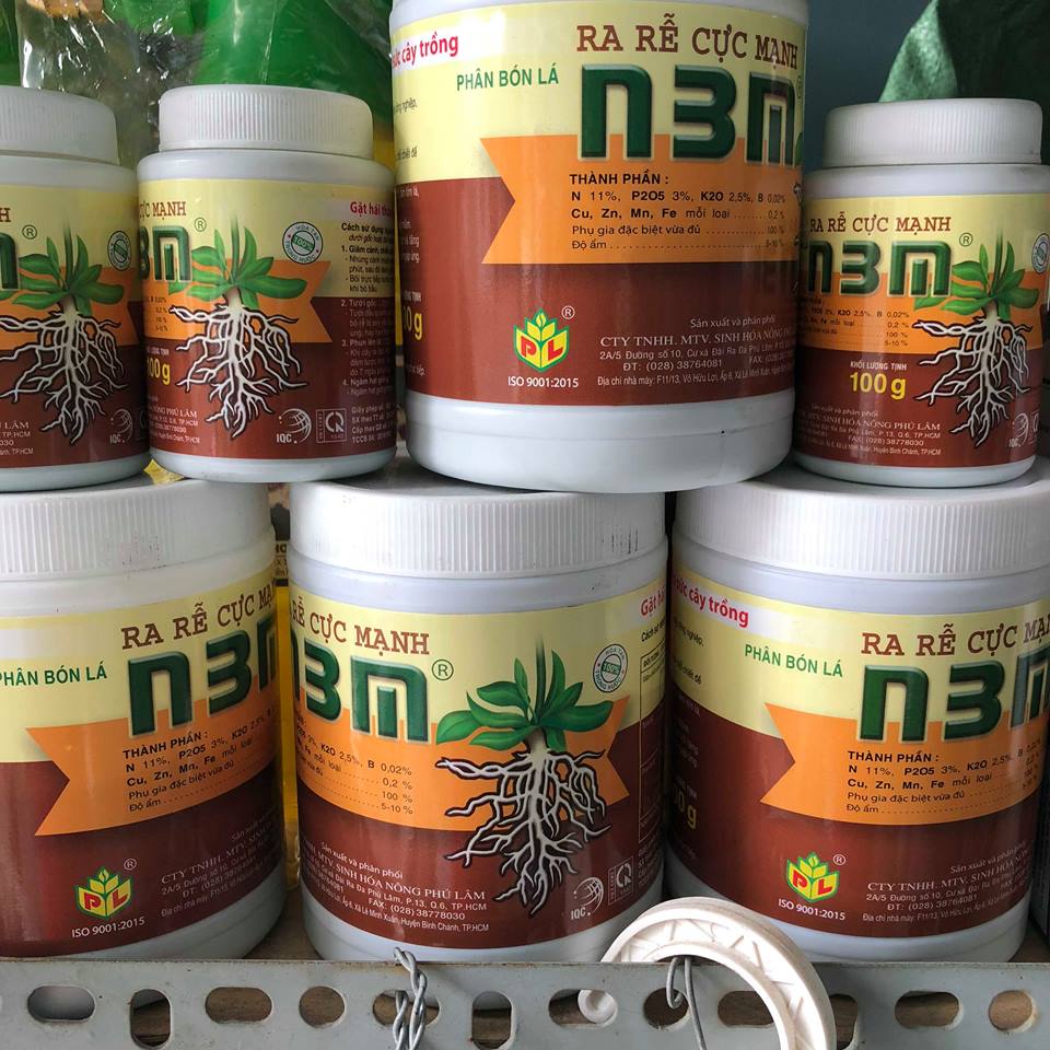 N3M 500gr phân bón dạng Bột kích rễ cực mạnh Công ty Phú Lâm