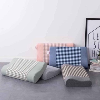 Gối cao su non nhập khẩu cao cấp 100% cao su , Gối cao su non chống mỏi vai gáy cao cấp kích thước 30x50cm