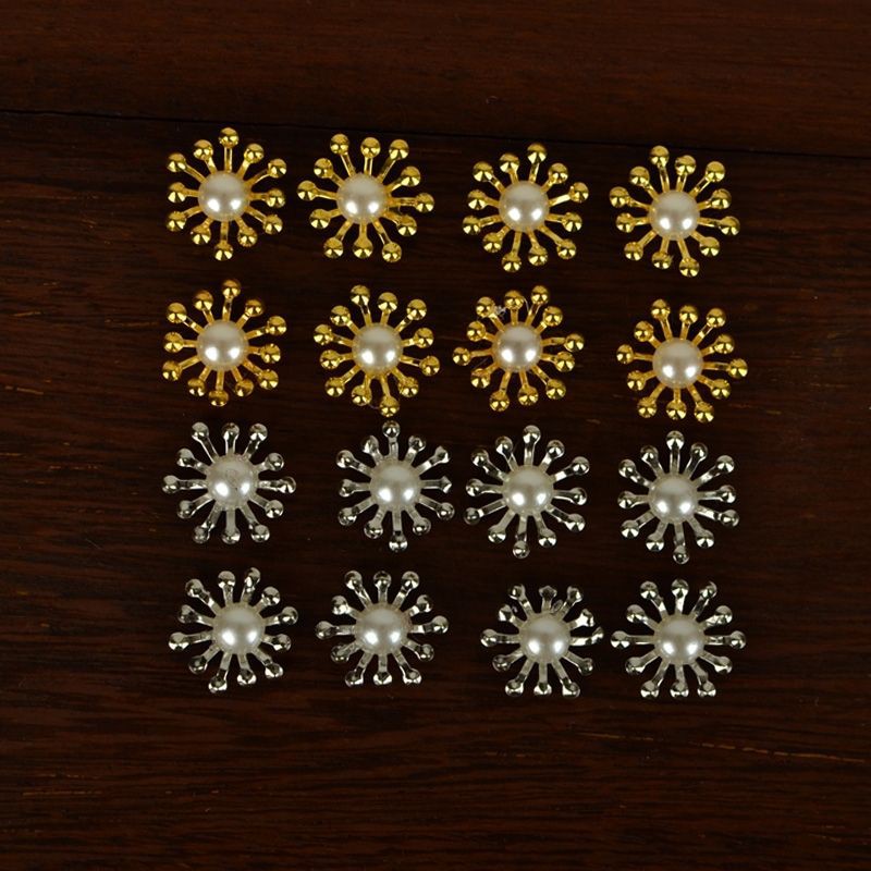 10 nhụy hoa vàng nguyên liệu làm phụ kiện handmade