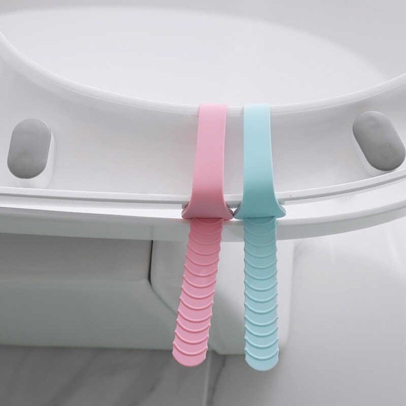 Set 4 Dây Nhấc Nắp Bồn Cầu Vệ Sinh Bằng Silicone