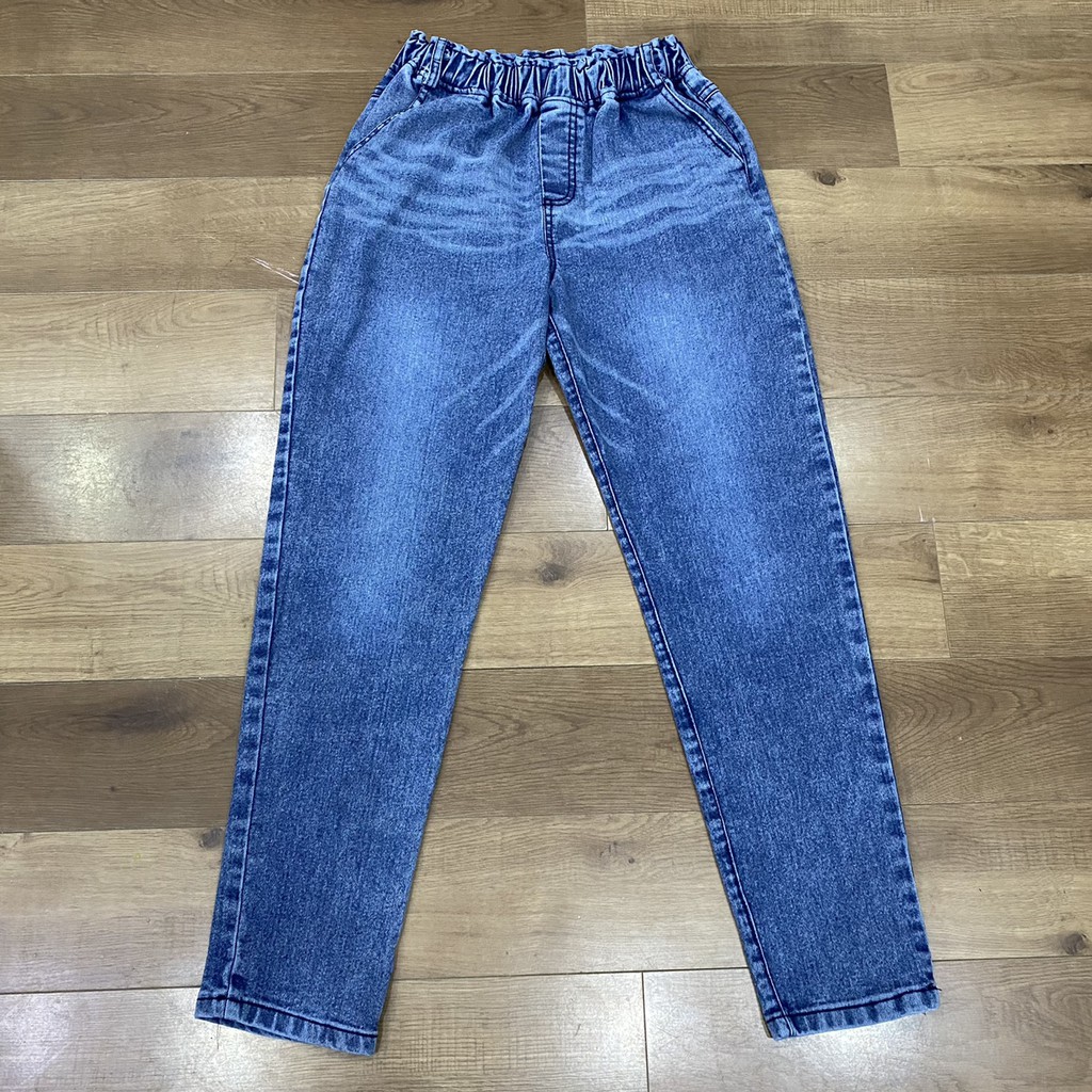 SalessQuần Jeans nữ lưng thun cao (40kg-68kg)