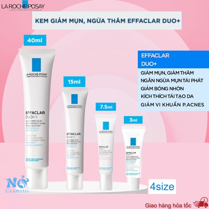 Kem Giảm Mụn La Roche Posay Effaclar Duo+ 40ml
