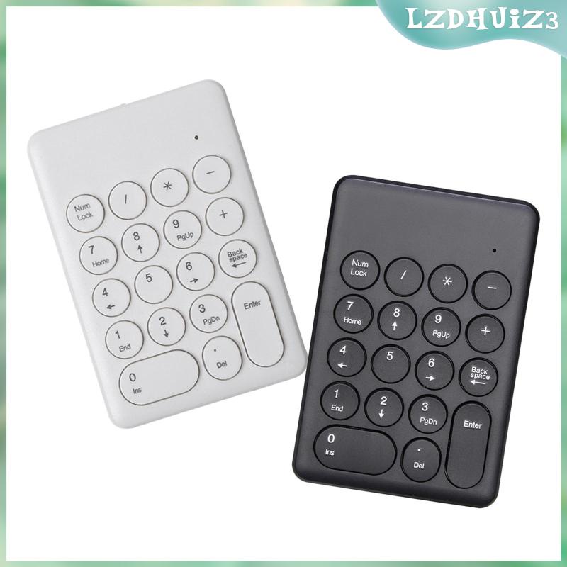 Bàn Phím Số Không Dây 18 Phím 2.4G lzdhuiz3 Dành Cho Laptop / PC