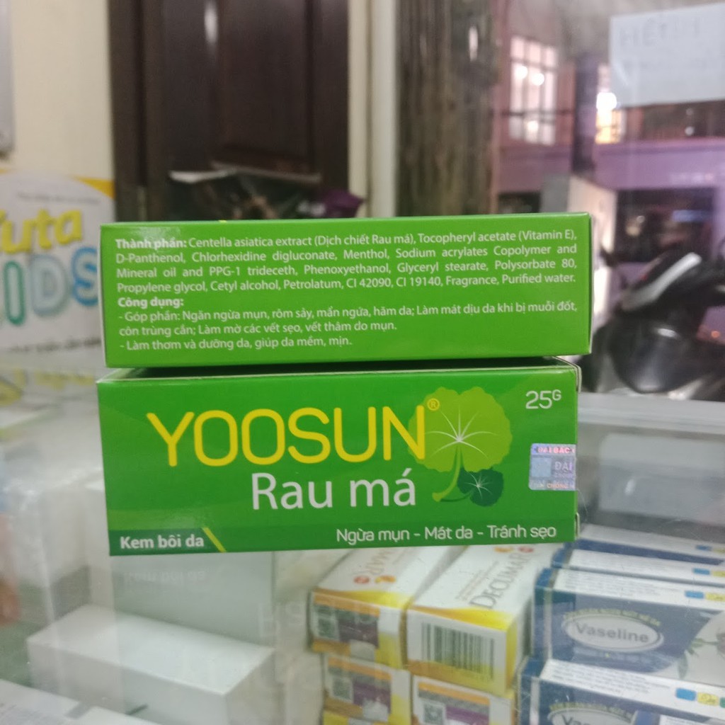 Kem Dưỡng Mát Da, Ngăn Mụn, Lành Sẹo - Yoosun Rau Má 25 Gram | BigBuy360 - bigbuy360.vn