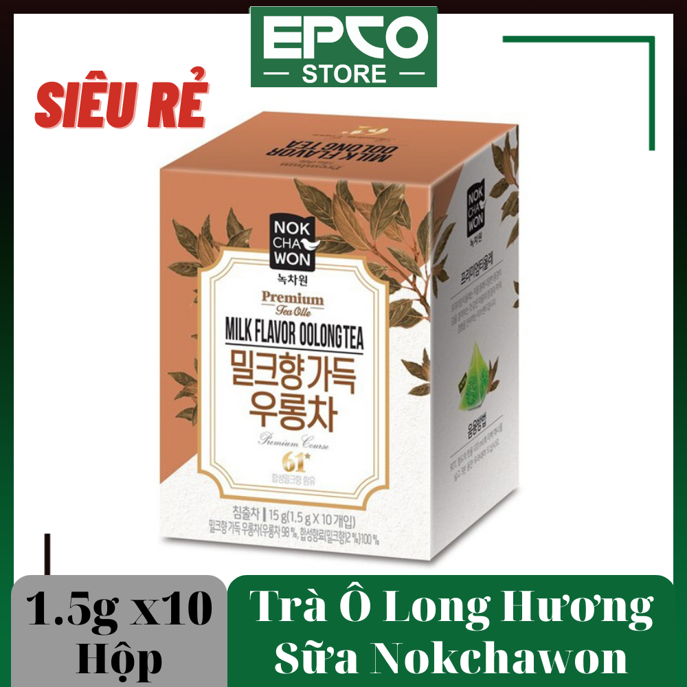 Trà Ô Long hương sữa Hàn Quốc Nokchawon - Milk Flavor Oolong Tea