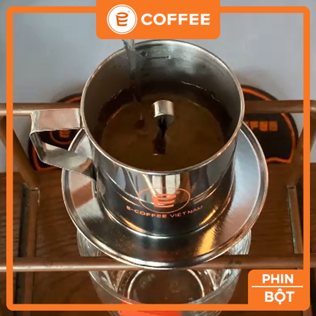Cà phê cafe pha phin E COFFEE 500G, sản phẩm cafe nguyên chất pha phin truyền thống từ cafe Robusta và Arabica rang mộc | BigBuy360 - bigbuy360.vn