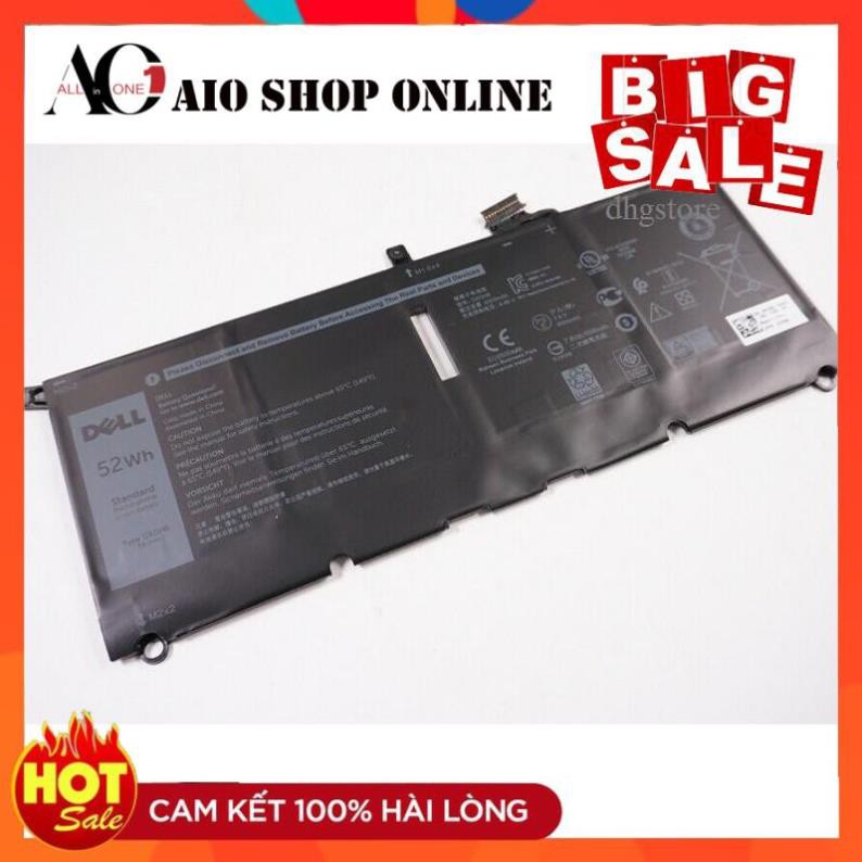 ⚡ Pin  laptop Dell XPS 13 9370 9380 DXGH8 52Wh