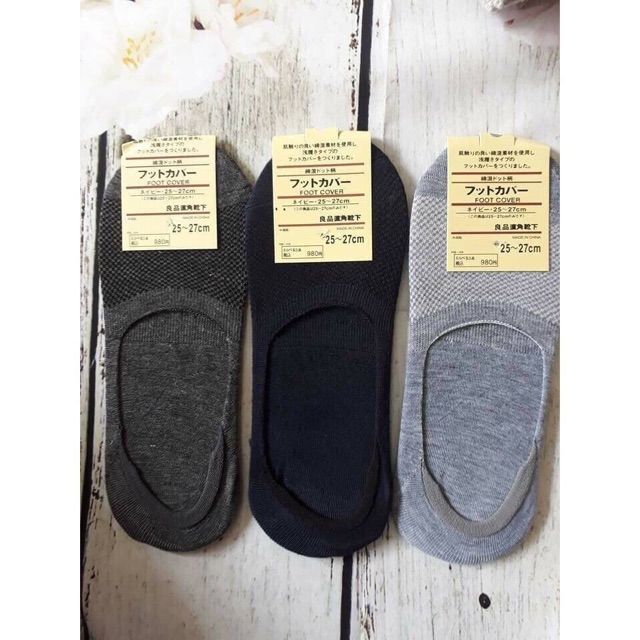 Set 10 Tất Hài Thông Hơi Kháng Khuẩn Chống Hôi Chân Nhật Bản