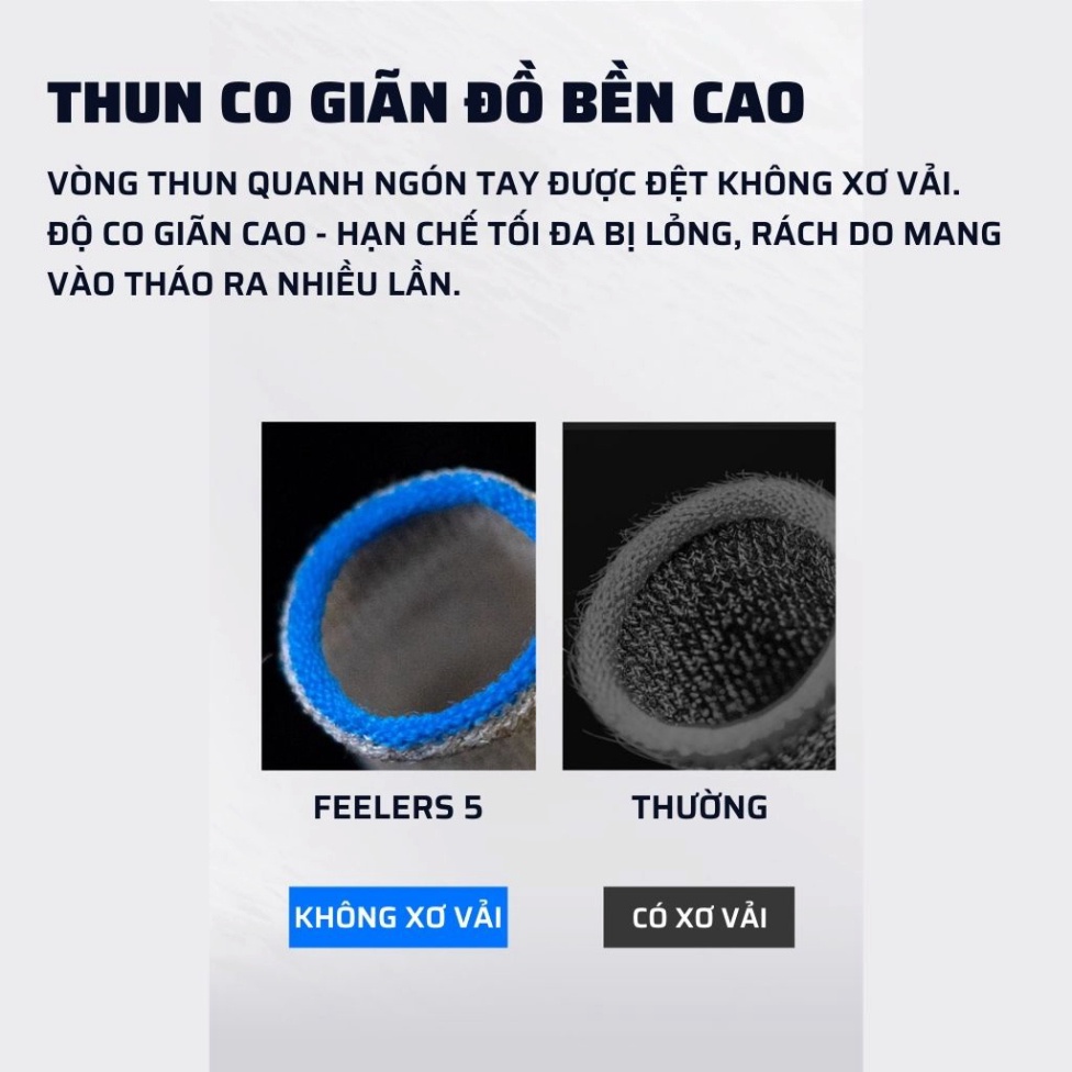 Bao tay chơi game Flydigi Wasp Feelers dành cho game cho PUBG mobile, Liên Quân, Tốc Chiến, CODM