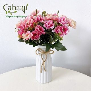 Bình Sứ Cắm Hoa- Bình Dáng Chai Sữa