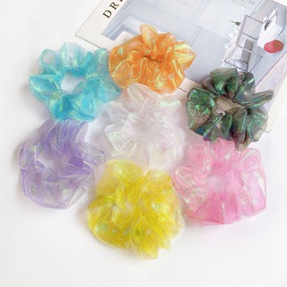 Dây buộc tóc Scrunchies phản quang size nhỏ EAFIT 008