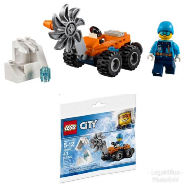 LEGO CITY 30360 Máy cưa phá băng