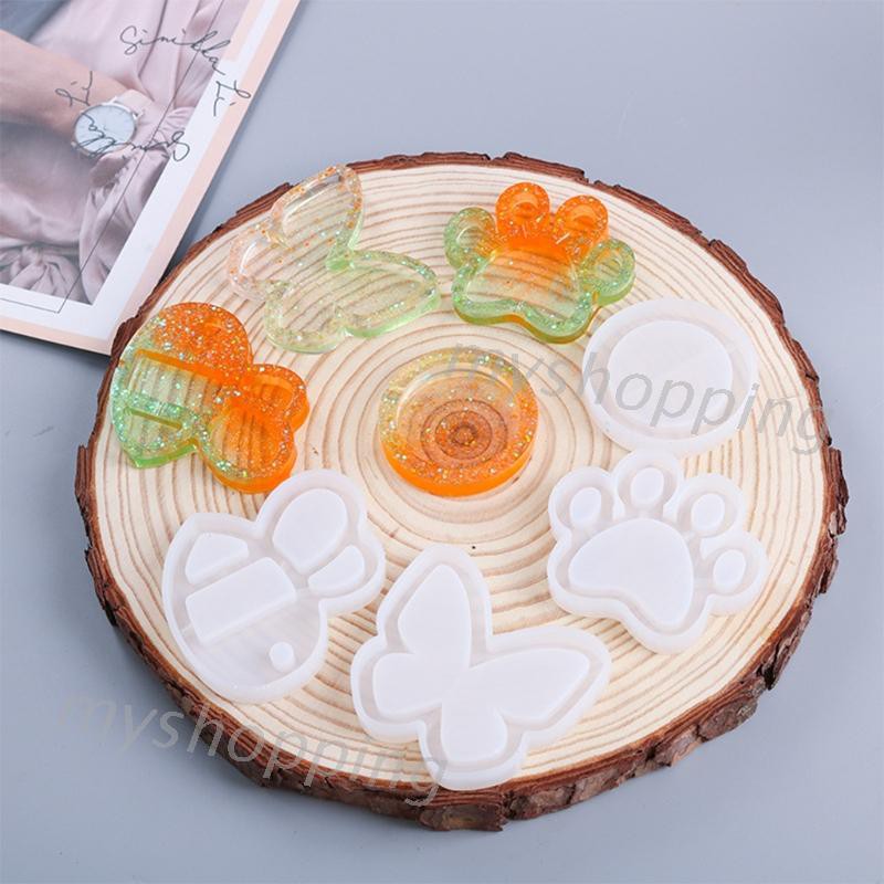 Set 4 Khuôn Silicon Làm Đồ Trang Sức Chất Lượng Cao Tiện Dụng