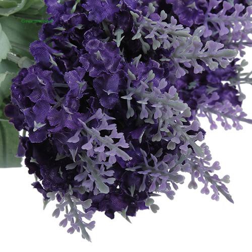 Bó hoa oải hương giả 10 bông trang trí đa dụng