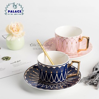 Ly cốc tách cafe cà phê  trà sứ xương phong cách Bắc Âu sang trọng Nordic style