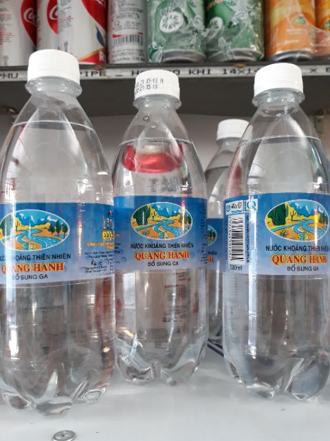 [Mã 267FMCGSALE giảm 8% đơn 500K] Nước khoáng mặn Quang Hanh chai 500ml
