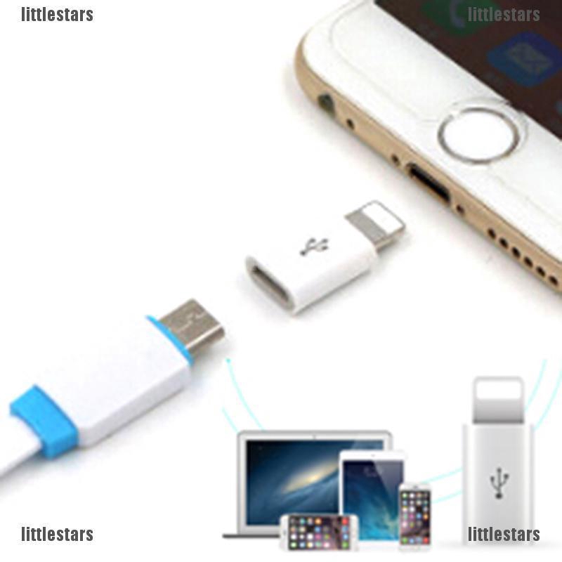 1/5/10 đầu sạc/truyền dữ liệu chuyển đổi từ Micro USB thành iOS