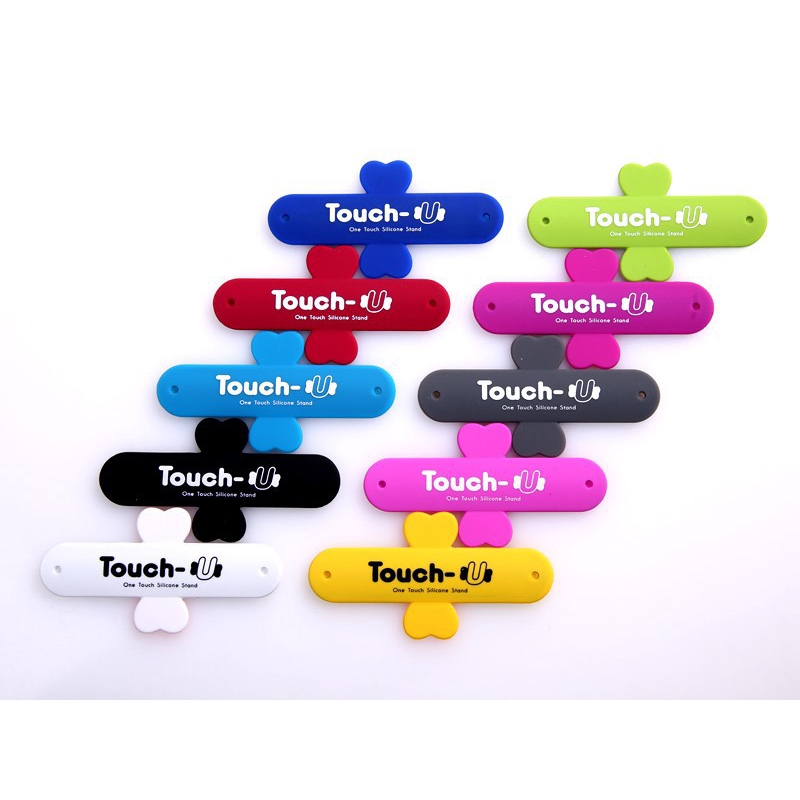 Giá Đỡ Điện Thoại Bằng Silicon Hình Chữ U Đầy Màu Sắc