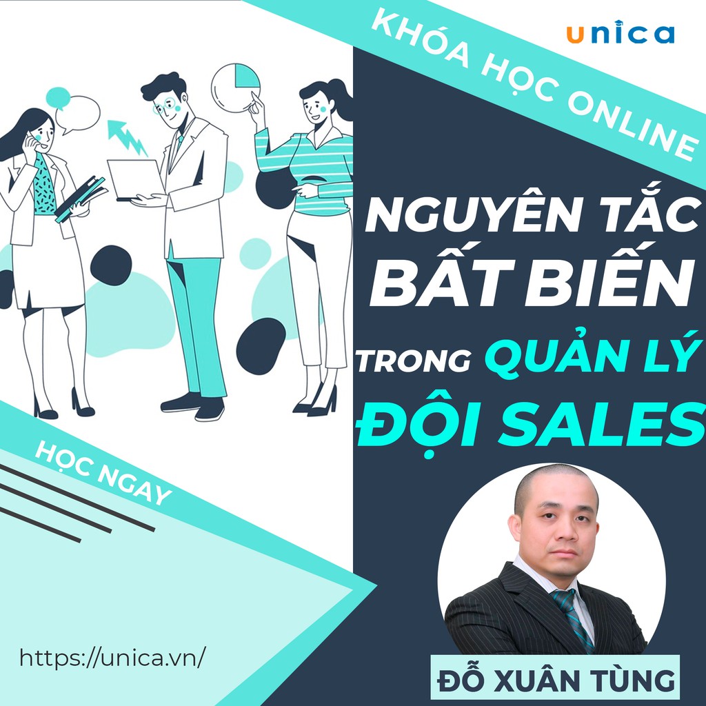 Toàn quốc- [Evoucher] FULL khóa học SALE BÁN HÀNG- Những nguyên tắc bất biến trong quản lý đội sales- GV Đỗ Xuân Tùng